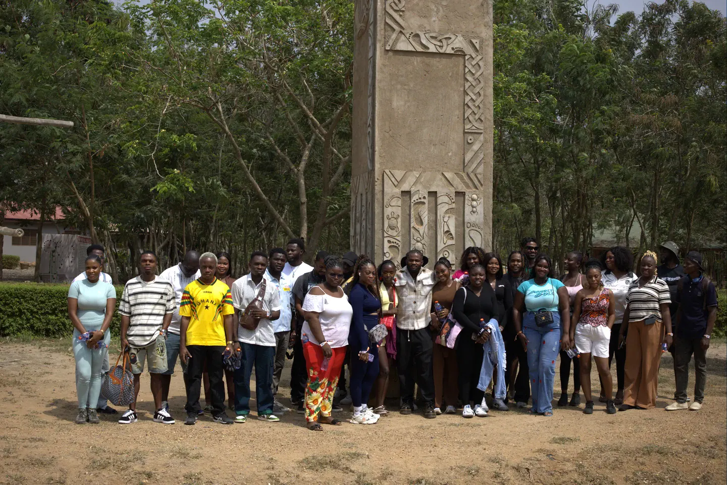 Adventures of Life group at Nkyinkyim Museum