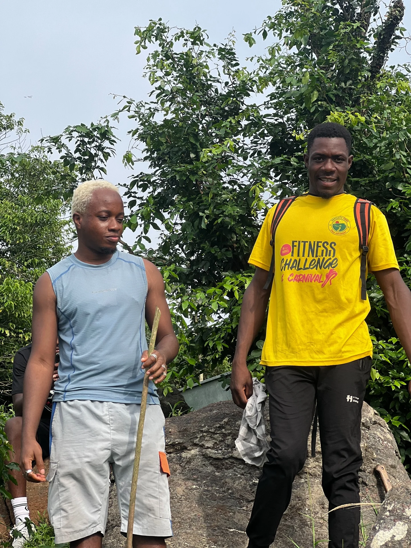 Summit group photo from the Hike Adakluto trip.