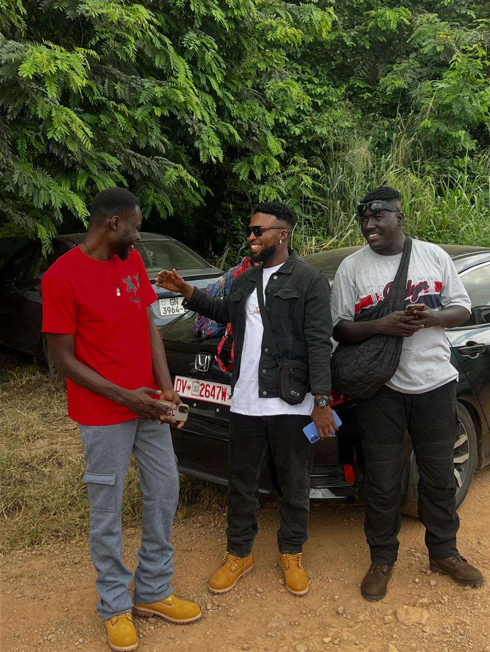 Climb portrait from the Akwamu Gorge route.