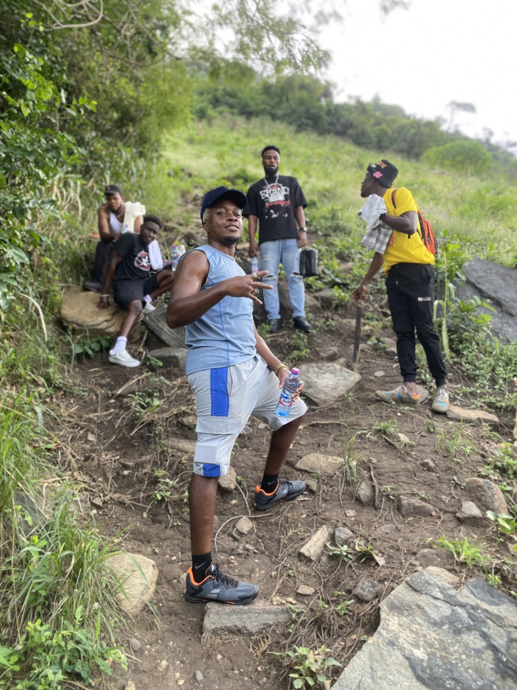 Trail section on the Hike Adakluto trip.
