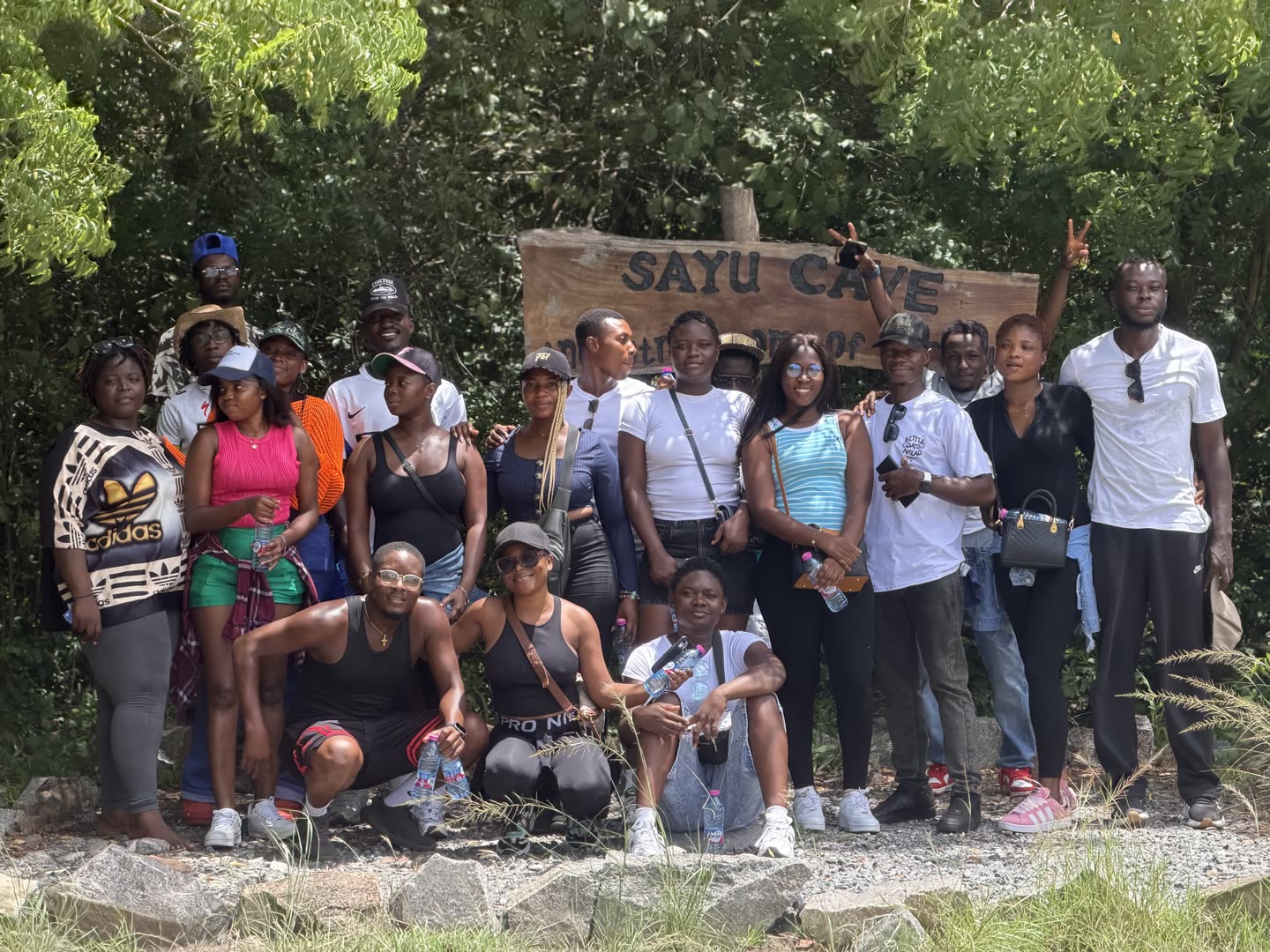 Second group photo from the Shai Reserve and Kwaminga Park trip